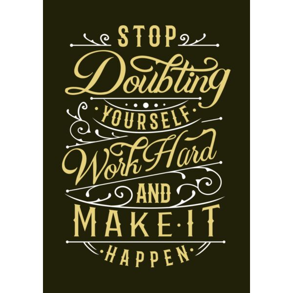 Stop Doubting Yourself Thumbnail