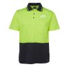 JB's HV NON CUFF S/S COTTON BACK POLO Thumbnail