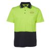 JB's HV NON CUFF S/S COTTON BACK POLO Thumbnail