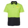 JB's HV NON CUFF S/S COTTON BACK POLO Thumbnail