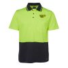 JB's HV NON CUFF S/S COTTON BACK POLO Thumbnail