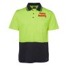 JB's HV NON CUFF S/S COTTON BACK POLO Thumbnail