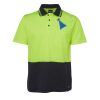 JB's HV NON CUFF S/S COTTON BACK POLO Thumbnail