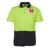 JB's HV NON CUFF S/S COTTON BACK POLO Thumbnail
