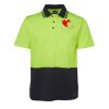 JB's HV NON CUFF S/S COTTON BACK POLO Thumbnail