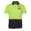 JB's HV NON CUFF S/S COTTON BACK POLO Thumbnail