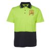 JB's HV NON CUFF S/S COTTON BACK POLO Thumbnail