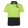 JB's HV NON CUFF S/S COTTON BACK POLO Thumbnail