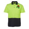 JB's HV NON CUFF S/S COTTON BACK POLO Thumbnail
