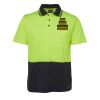 JB's HV NON CUFF S/S COTTON BACK POLO Thumbnail