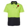 JB's HV NON CUFF S/S COTTON BACK POLO Thumbnail