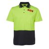 JB's HV NON CUFF S/S COTTON BACK POLO Thumbnail
