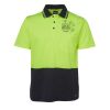 JB's HV NON CUFF S/S COTTON BACK POLO Thumbnail