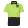 JB's HV NON CUFF S/S COTTON BACK POLO Thumbnail