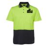 JB's HV NON CUFF S/S COTTON BACK POLO Thumbnail