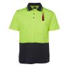 JB's HV NON CUFF S/S COTTON BACK POLO Thumbnail
