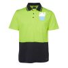 JB's HV NON CUFF S/S COTTON BACK POLO Thumbnail