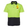 JB's HV NON CUFF S/S COTTON BACK POLO Thumbnail