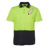 JB's HV NON CUFF S/S COTTON BACK POLO Thumbnail