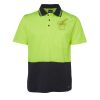 JB's HV NON CUFF S/S COTTON BACK POLO Thumbnail