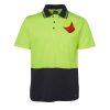 JB's HV NON CUFF S/S COTTON BACK POLO Thumbnail