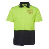 JB's HV NON CUFF S/S COTTON BACK POLO Thumbnail