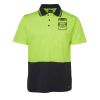 JB's HV NON CUFF S/S COTTON BACK POLO Thumbnail