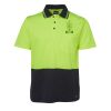 JB's HV NON CUFF S/S COTTON BACK POLO Thumbnail