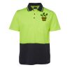 JB's HV NON CUFF S/S COTTON BACK POLO Thumbnail