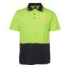 JB's HV NON CUFF S/S COTTON BACK POLO Thumbnail