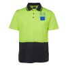 JB's HV NON CUFF S/S COTTON BACK POLO Thumbnail