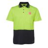 JB's HV NON CUFF S/S COTTON BACK POLO Thumbnail