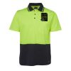 JB's HV NON CUFF S/S COTTON BACK POLO Thumbnail