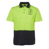 JB's HV NON CUFF S/S COTTON BACK POLO Thumbnail