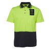 JB's HV NON CUFF S/S COTTON BACK POLO Thumbnail