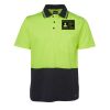 JB's HV NON CUFF S/S COTTON BACK POLO Thumbnail