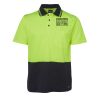 JB's HV NON CUFF S/S COTTON BACK POLO Thumbnail