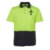 JB's HV NON CUFF S/S COTTON BACK POLO Thumbnail