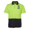 JB's HV NON CUFF S/S COTTON BACK POLO Thumbnail