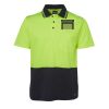 JB's HV NON CUFF S/S COTTON BACK POLO Thumbnail