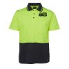 JB's HV NON CUFF S/S COTTON BACK POLO Thumbnail
