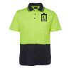 JB's HV NON CUFF S/S COTTON BACK POLO Thumbnail