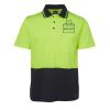 JB's HV NON CUFF S/S COTTON BACK POLO Thumbnail