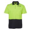 JB's HV NON CUFF S/S COTTON BACK POLO Thumbnail
