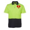 JB's HV NON CUFF S/S COTTON BACK POLO Thumbnail