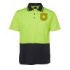 JB's HV NON CUFF S/S COTTON BACK POLO Thumbnail