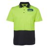 JB's HV NON CUFF S/S COTTON BACK POLO Thumbnail