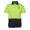 JB's HV NON CUFF S/S COTTON BACK POLO Thumbnail