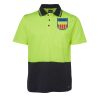 JB's HV NON CUFF S/S COTTON BACK POLO Thumbnail