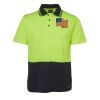 JB's HV NON CUFF S/S COTTON BACK POLO Thumbnail
